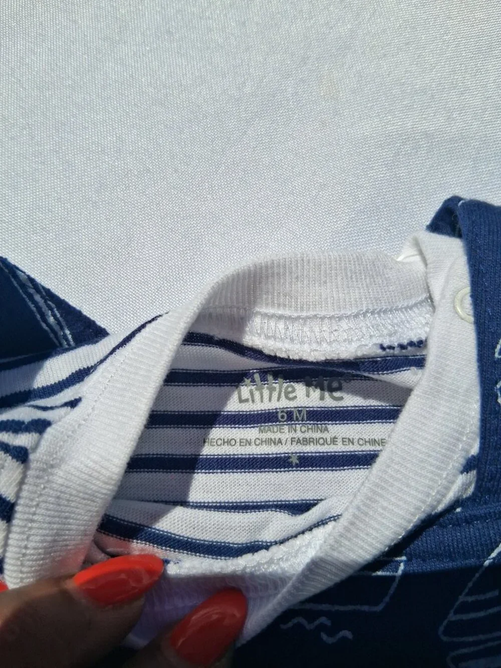 Little Me Baby Boys 2-Pc Sailboat Shortall Set Size 6M